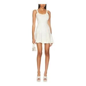 Alexis 'Ricci' White Linen Dress Size XS